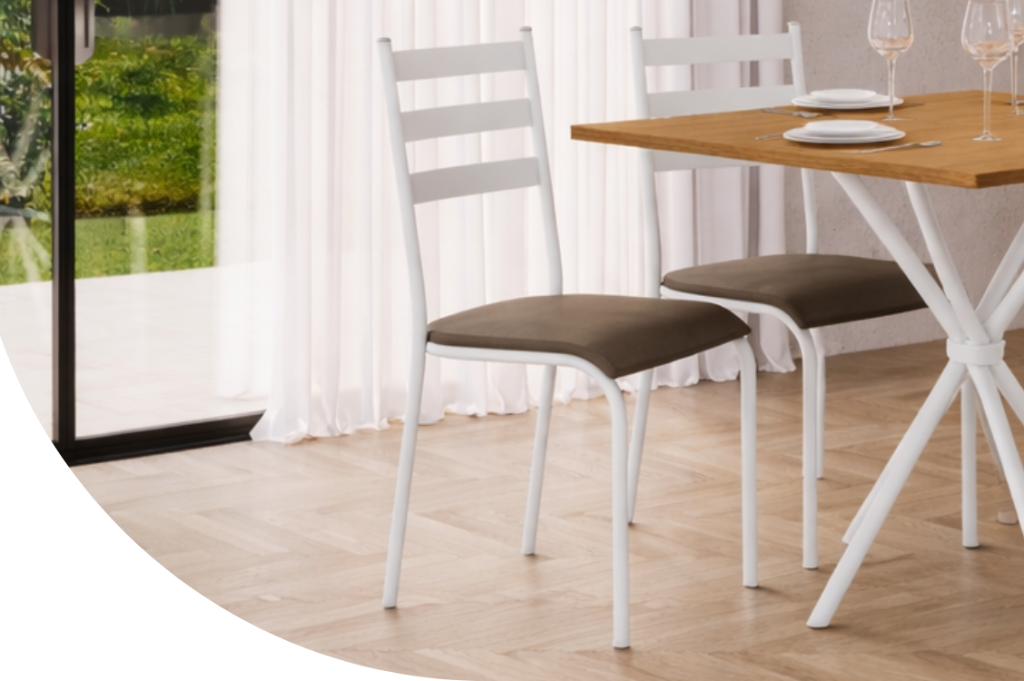 MESA DIAMANTE TP. CEDRO - CADEIRA 541.sli MARROM - BRANCO - MBM DECOR.png