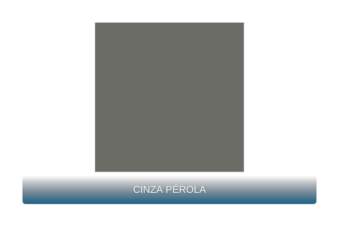 TAMPO MADEIRA REVESTIDA - CINZA PÉROLA