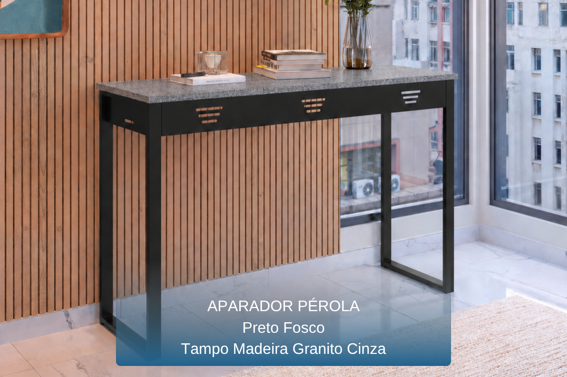 APARADOR PÉROLA - TAMPO MADEIRA  GRANITO CINZA - PRETO FOSCO -  MBM DECOR.png