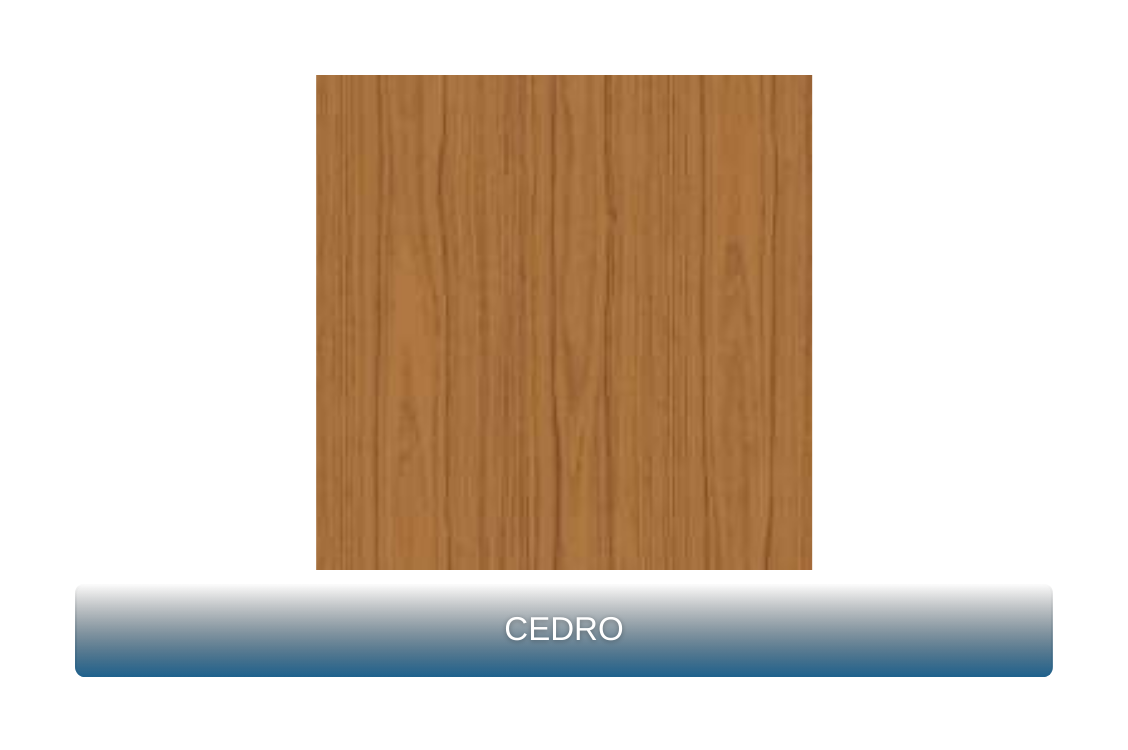 TAMPO MADEIRA REVESTIDA - CEDRO