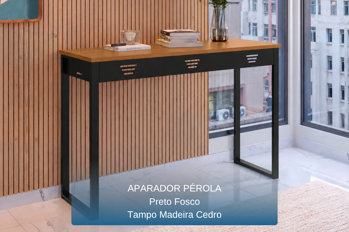 APARADOR PÉROLA - TAMPO MADEIRA  CEDRO - PRETO FOSCO -  MBM DECOR.png