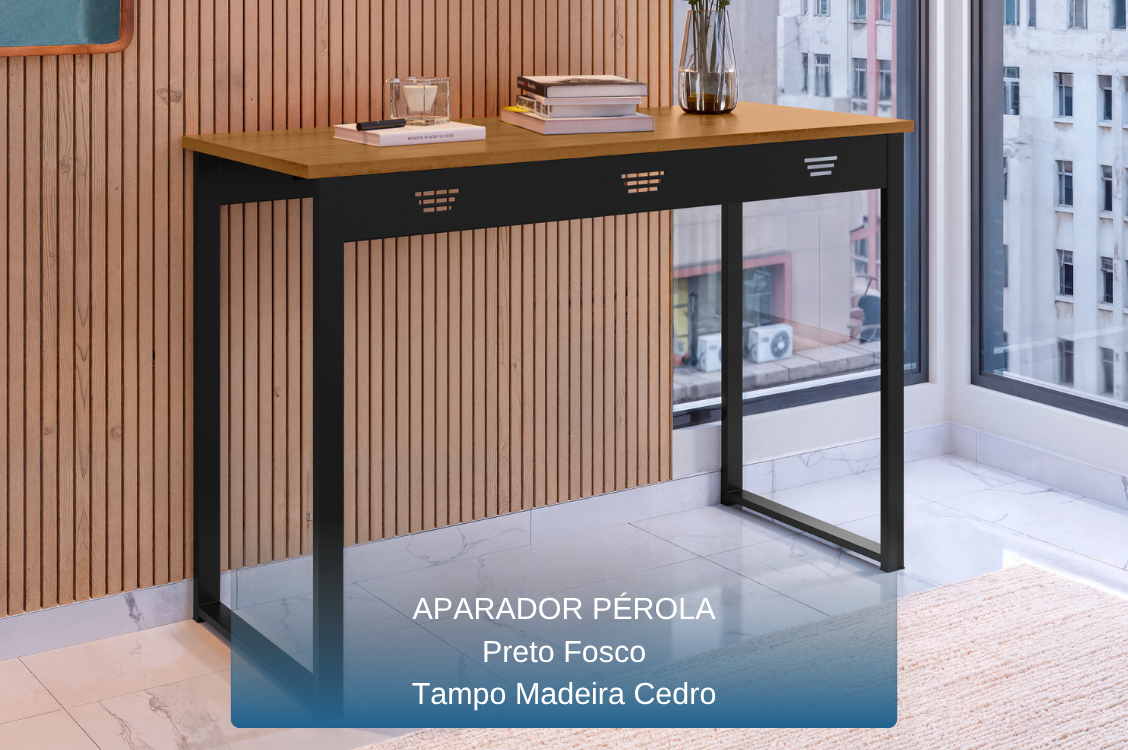 APARADOR PÉROLA - TAMPO MADEIRA  CEDRO - PRETO FOSCO -  MBM DECOR.png